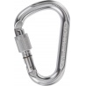 Climbing Technology Snappy SG (screw gate) sroubovaci HMS karabina stribrna