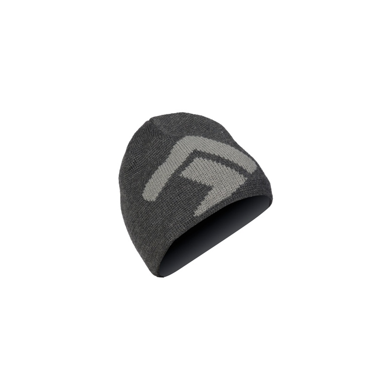 Direct Alpine Kameny anthracite grey panska pletena cepice Merino vlna