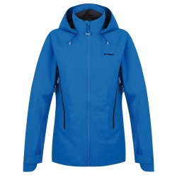 Husky Nakron L neonove modra damska nepromokava trivrstva outdoorova bunda 2