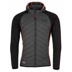 Kilpi Adventure-M tmave seda panska vetrudolna bunda castecne zateplena 1