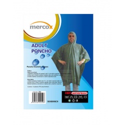 Mercox Poncho zelene turisticke ponco