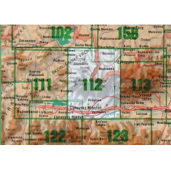 VKu 112 Zapadne Tatry, Rohace 50 000 turisticka mapa 1
