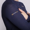 Progress MA NDR 125 cerno-modra panske funkcni triko dlouhy rukav Merino Airlite 2