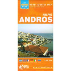 ORAMA Andros 1:66 500 turistická mapa