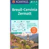 Kompas 87 Breuil, Cervinia, Zermatt 50 000
