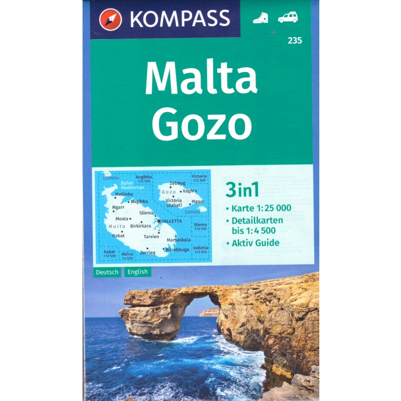 Kompas 235 Malta, Gozo 25 000