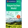 Kompas 198 Bayerischer Wald 50 000