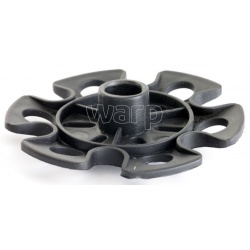 Warp snehovy talir 86 mm se zavitem, deleny - trekove hole 1