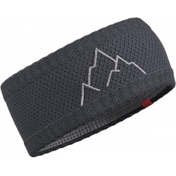 Hannah Astra pletena zimni celenka 100 Merino vlna zateplena fleecem asphalt