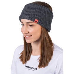 Hannah Astra pletena zimni celenka 100 Merino vlna zateplena fleecem asphalt 2