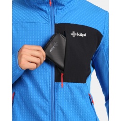 Kilpi Freni-M modra ZM0203KIBLU panska funkcni stretchova mikina s kapuci 2