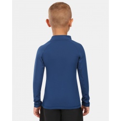 Kilpi Willie-J tmave modra ZJ0503KIDBL detske funkcni pruzne zateplene triko dlouhy rukav1