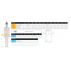 _Kilpi Zarja-W zelena UL0301KIGRN damske funkcni triko kratky rukav Merino vlna zmereno