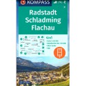 Kompass 31 Radstadt, Schladming, Flachau 1:50 000 turistická mapa
