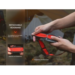 Fenix HL16 celovka na baterie 8