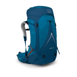 Osprey Atmos AG LT 65l S M expedicni batoh - vstup horni, dolni a bocni night shift