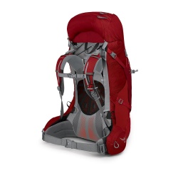 Osprey Ariel Plus 60l WXS S damsky expedicni batoh carnelian red 1