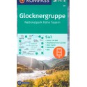Kompass 39 Glocknergruppe, Hohe Tauern/Vysoké Taury 1:50 000 turistická mapa