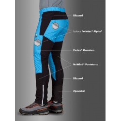 High Point Alpha 2.0 Pants Black panske outdoorove technicke zateplene kalhoty 1