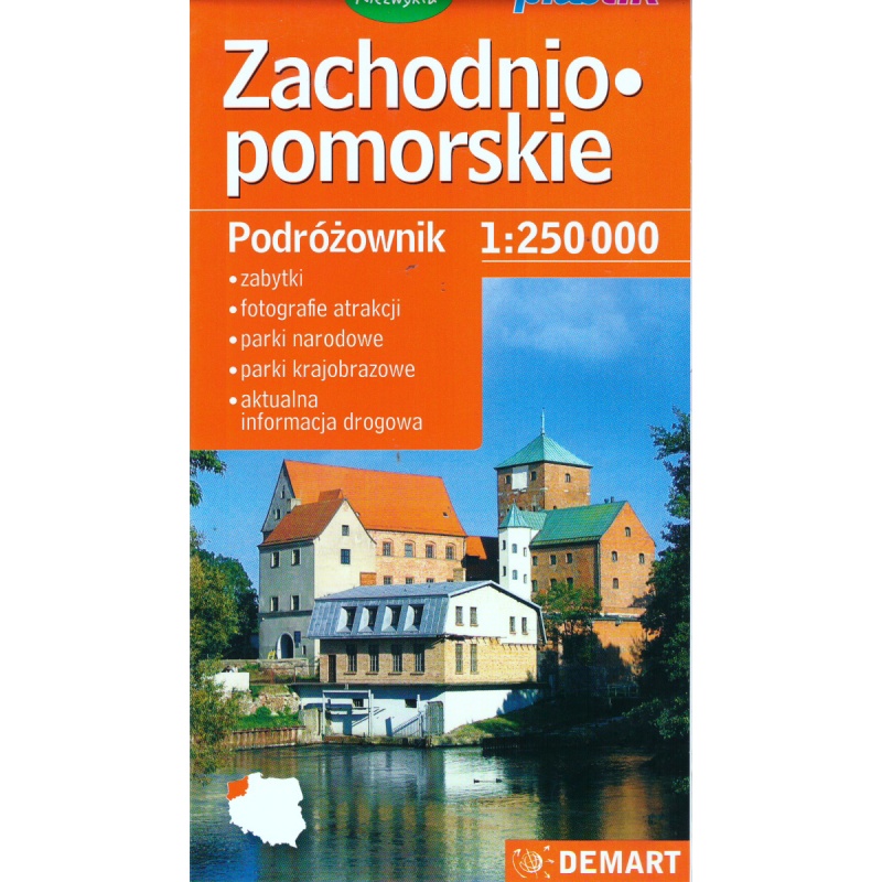 DEMART Zachodniopomorskie  Zapadopomoranske vojvodstvi 250 000 automapa
