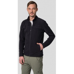 Hannah Filip anthracite panska funkcni fleecova sportovni mikina Polarsoft Micro 5