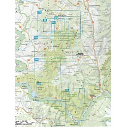 Schubert a Franzke MB02 Cycling Trails in the Banat Mountains 60 000 cyklopruvodce 2