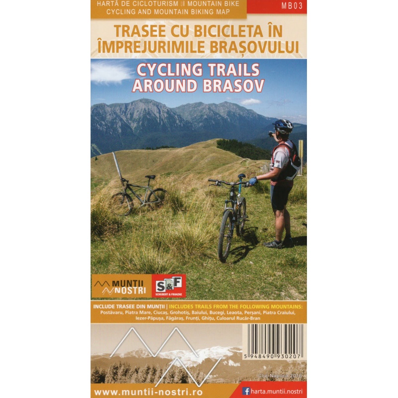 Schubert a Franzke MB03 Cycling Trails Around Brasov 60 000 cyklopruvodce