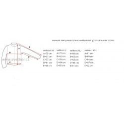 _Hannah Niel overture/kelp panska zimni vodeodolna lyzarska bunda 10000 zmereno