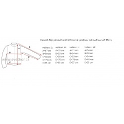 _Hannah Filip anthracite panska funkcni fleecova sportovni mikina Polarsoft Micro zmereno