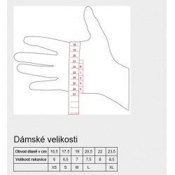 _Leki Glace Zero 3D Women Mitt graphite damske vodeodolne lyzarske palcove rukavice zmeren