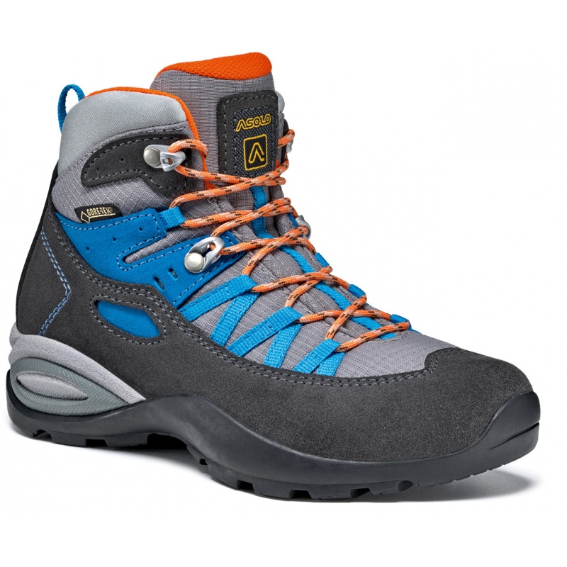 Asolo Dual GV JR GTX grafite stone detske nepromokave trekove boty