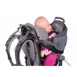 Corazon Panda + Stupacky + Plastenka + Operka hlavy detske nositko kompletni set8