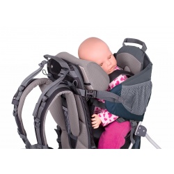 Corazon Panda + Stupacky + Plastenka + Operka hlavy detske nositko modra 2