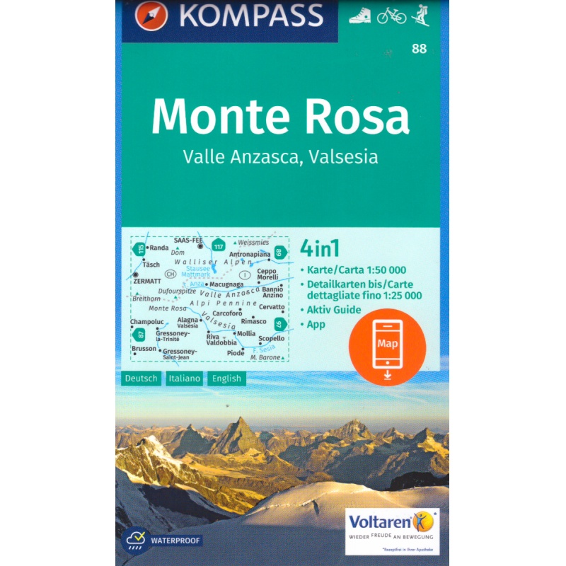 Kompas 88 Monte Rosa 50 000