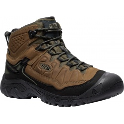 Keen Targhee IV Mid WP M bison/black panske vyssi nepromokave kozene trekove boty