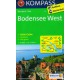 Kompass 1a Bodensee West 1:50 000