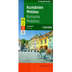 Freytag a Berndt Rumunsko  Moldavie 500 000 automapa