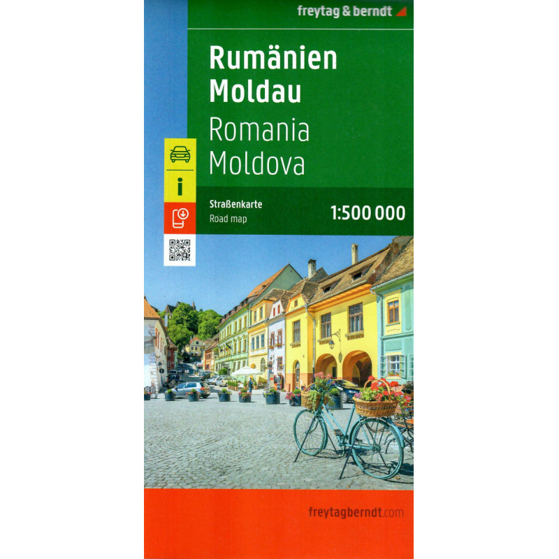 Freytag a Berndt Rumunsko  Moldavie 500 000 automapa