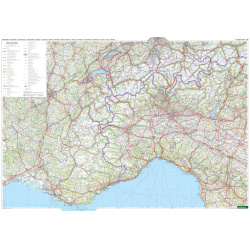 Freytag a Berndt Alpy 500 000 automapa Rakousko, Slovinsko, Italie, Svycarsko, Francie 5