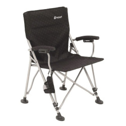 Outwell Campo black skladaci kempingove kreslo   zidle s podruckami