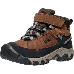 Keen Targhee IV Mid WP Children bison/brindle detske vyssi nepromokave kozene trek boty 2