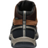 Keen Targhee IV Mid WP Youth bison/brindle detske vyssi nepromokave kozene trekove boty 4