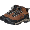 Keen Targhee IV Mid WP Youth bison/brindle detske vyssi nepromokave kozene trekove boty 5