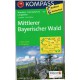 Kompass 196 Mittlerer Bayerischer Wald 1:50 000