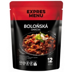 Expres Menu Bolonska omacka 600 g 2 porce sterilovane jidlo na cesty bez prilohy 1