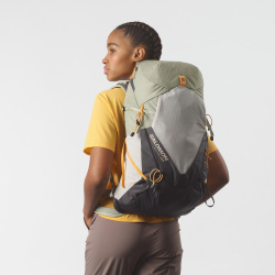 Salomon Aerotrek 28l Women seagrass silver cloud nine iron C24675 damsky turisticky batoh4