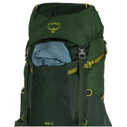 Osprey Ace 50l detsky turisticky expedicni batoh green canopy 7