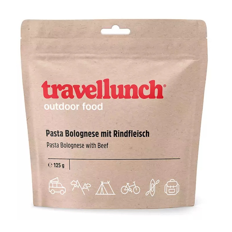 Travellunch Spagety Bolognese s hovezim 1 porce expedicni strava