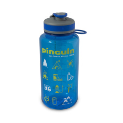 Pinguin Tritan Fat Sport Bottle 1000 ml narazuvzdorna lahev na piti se sportovnim vickem