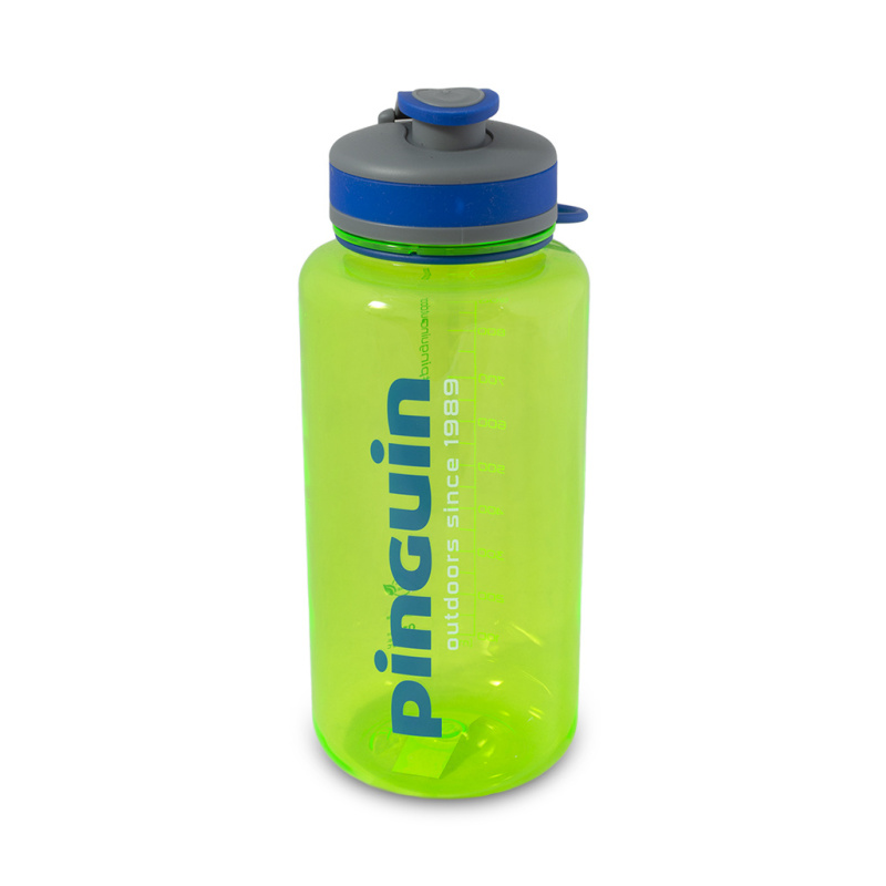Pinguin Tritan Fat Sport Bottle 1000 ml narazuvzdorna lahev na piti zelena